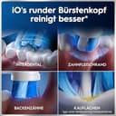 Oral-B iO Series 6 Sensitive Edition Elektrische Zahnbürste/Electric Toothbrush, 2 Aufsteckbürsten, 5 Putzmodi für Zahnpflege, Valentinstagsgeschenk für Ihn/Sie, Designed by Braun, pink sand - 14