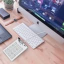 Alcey Teclado Numérico USB con Combo de Concentrador USB para iMac, macbook Air, MacBook Pro, Mac Mini, PCs y Laptops - 3