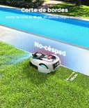 YARDCARE N1600PRO – Cortacésped robot sin cable perimetral con RTK & Visión IA, hasta 1600 m², corte eficiente en U con gestión de zonas, altura regulable por app y evitación inteligente de obstáculos - 7