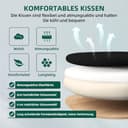 Airchros Bürostuhl Ergonomisch,Schreibtischstuhl mit Hochklappbaren Armlehnen,Einstellbare Lendenstütze,Höhenverstellbarer Chefsessel Drehstuhl,Netzstuhl mit Wippfunktion bis 125°,Schwarz - 7