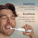 Philips Sonicare 5500 cepillo dental eléctrico, sónico con 2 modos, alerta de presión, EasyStart, SmarTimer y BrushPacer, blanco, modelo HX7110/02 [Nueva Tecnología] - 8