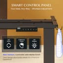 FLEXISPOT E1 PRO Scrivania Regolabile in Altezza con 2 Motori con Memoria Automatica Intelligente Standing Desk Scrivania Elettrica Scrivania Motorizzata - 6