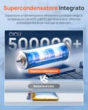 70mai Dash Cam Auto 4K 3 Canali T800E, Telecamera Tripla Anteriore e Posteriore 4K+1080P+1080P, HDR, Visione Notturna IR, Modalità Parcheggio, F1.55, GPS, Supercondensatore, 64 GB SD Inclusa - 8