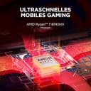 Lenovo Legion Pro 5 16ADR10 Gaming AI Laptop | 16" WQXGA 165 Hz OLED Display | NVIDIA GeForce RTX 5060 | AMD Ryzen 7 | 32GB RAM | 1TB SSD | Win11 | QWERTZ | Eclipse Black | 3 Monate GamePass - 2