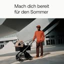 Bugaboo Dragonfly Sonnendach mit Lüftungsfenstern, ausziehbar für zusätzlichen und optimalen Sonnenschutz, wasserabweisend, Deep Indigo - 7