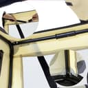 Fudajo Faltbare Transportbox für Hunde, Katzen XL (82x56x58cm), robust, leicht, sicher, Hundebox mit Tragegriff und Decke, Beige - 3