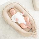 Bearmoss Babynestchen Kuschelnest Neugeborene Multifunktionale für Kinderbett Vielseitiges (Aprikose) - 3