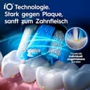 Oral-B iO Series 6 Plus Edition Elektrische Zahnbürste/Electric Toothbrush, Inkl. 3 Aufsteckbürsten, 5 Putzmodi für Zahnpflege, Reise-Etui, Designed by Braun, Schwarz - 7