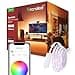 Nanoleaf Matter Essentials Lightstrip Starter Kit, 2M LED Striscia RGBW Smart - Luci Led 16M Colori, Matter over Thread, Bluetooth, Funziona con Google Home Apple, Sincronia Musica e Monitor - 1