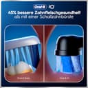 Oral-B iO Series 6 Elektrische Zahnbürste/Electric Toothbrush, 2 Aufsteckbürsten, 5 Putzmodi für Zahnpflege, Display & Reiseetui, Valentinstagsgeschenk für Ihn/Sie, Designed by Braun, black lava - 7