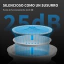 PETKIT EVERSWEET Fuente para Gatos 2L, Bomba Inalámbrica, Control de App, Bebedero Gatos Automatico, Ultrasilencioso, 3 Flujos de Agua, Filtro Triple, Ventana de Nivel de Agua, Luz Led - 6