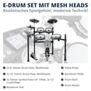 XDrum DD-530 Mesh Heads E-Drum set con taburet y auriculares - 2