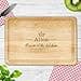 Personalised Oak Wooden Chopping Board | Cheese Board | Cutting Board - Laser Engraved Wedding, Housewarming, Anniversary, Mother's Day Gift (4 - Queen/King of The Kitchen) - 1