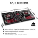 Numark Mixtrack Platinum FX Controlador DJ para Serato DJ Con Control de 4 Secciones, Mezclador DJ, Interfaz de Audio Incorporada, Pantallas en Las Ruedas de Selección y Paletas de Efectos - 5