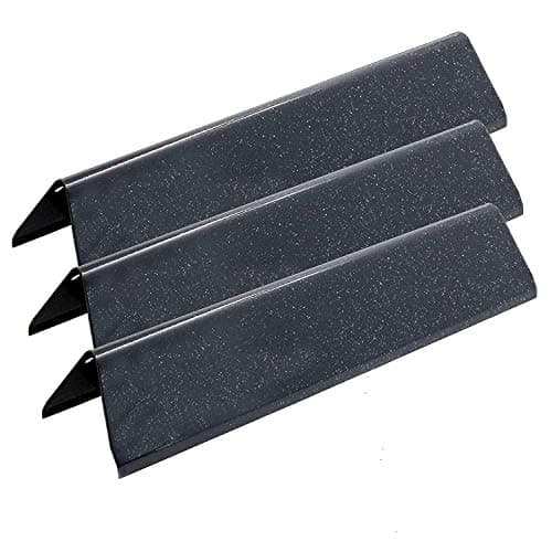 GFTIME 38.9CM 7635 Barrette aromatizzanti per Weber Spirit E210, S210, E220, S220, piastra riscaldante smaltata in porcellana, parti di ricambio per griglia a gas per Spirit I e II serie 200