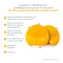 Foreo Luna Mini 2 Spazzola Pulizia Viso, Compatta, Massaggio Hi-Tech, per Tutti i Tipi di Pelle, Ultraigienico, Semplice, Detergente in Silicone, Sunflower Yellow - 4
