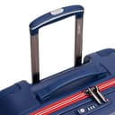 DELSEY PARIS Chatelet Hardside Gepäck mit Spinnrollen, Navy, Checked-Medium 24 Inch, No Brake, Chatelet Hartschalengepäck mit Spinnrollen - 9