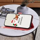 BLOTECH Wallet Case for OPPO Realme GT Neo6 Flip PU Leather Case, Santa Claus, Christmas hats Pattern Cover with Stand Feature Card Storage Skin Magnetic Clasp Cover for OPPO Realme GT Neo6 - 5