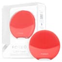 FOREO LUNA 4 mini Cepillo de limpieza facial y masajeador facial - Mejora la absorción de los productos de cuidado facial - Cuidado facial simple - Para todo tipo de pieles - Coral - 1