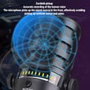 Professionelles Dynamisches Mikrofon, USB/XLR -Mikrofon mit Metallhalterung, Cardioid -Zeigepick -up, Dynamisches Vokalmikrofon für Live -Gaming, Podcast -Streaming - 5