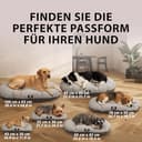 Ferplast Cuscino Cane e Gatto RELAX MICROFLEECE, Cuccia in Caldo e Soffice Micropile per Taglia Piccola, Lettino per Cani Lavabile, 55 x 36 x 12 cm. Grigio Tortora - 4