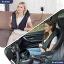 Masajeador Cervical y Espalda, Masajeador con Función de Calor, Masajeador Cervical con 3D Rotación y Masaje de Amasamiento Shiatsu Intensidad Ajustable, Maseajor Cervical y Espalda para Casa y Viaje - 7