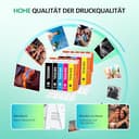 NewLift PGI 580XXL CLI 581XXL Druckerpatronen Kompatibel für Canon 580 581 für Canon TR8550 Druckerpatronen für Canon Pixma TS705a TS6350a TS8350 TS9550 TS705 (PGBK/C/M/Y/BK，10er-Pack) - 4