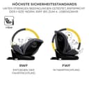 Kinderkraft I-GROW Kindersitz 0-36 kg, I-SIZE 40-150 cm, 360 grad drehbar, Kinderautositz mit Isofix station, FWF und RWF, Verstellbare Kopfstütze/Rückenlehne mit Liegeposition, Grau - 2