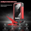 EAFC Booster Avviamento Auto 2000A 12V Avviatore Portatile Batteria Auto/Moto (6.0L Benzina/4.0L Diesel) con LED, Cavi Intelligenti & Protezione Anti-Sovraccarico Compatibile SUV/Camion/Trattori - 3