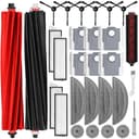UPUPDAY Accesorios Recambios para Roborock S8 MaxV Ultra /S8 Max Ultra, 2 Cepillo Principale, 4 Filtros, 6 Bolsas de Polvo, 4 Mopas, 4 Mopas Laterales, 1 Cepillo de Autolimpieza, 6 Cepillo Laterale - 1