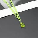 Collana con Orsetto in Argento Sterling 925 per Donne, graziosi Orsetti Colorati con ciondoli a Catena, girocolli con Animali, Collana con Orsetti gommosi, Gioielli con Orsetti gommosi, Ciondolo con - 6