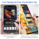 Microsoft Surface Pencil - Stylus Pen for Surface Pro 12/11/9/10/8/X/7/6/5/4/3 with 4Nibs, Surface Pro Stylus for Surface Go 3/Go 2/Book/Laptop 5, 4096 Pressure Sensitivity, Palm Rejection - 5