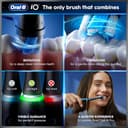 Oral-B iO10 Electric Toothbrushes For Adults, Gifts For Women / Men, 1 Handle, 1 Ultimate Clean Toothbrush Head, Charging Travel Case, 7 Modes, 2 Pin Plug, Cosmic Black, Oral B IO Toothbrush - 4