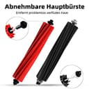 Pack of 17 Accessories for Roborock S8 Pro Ultra Robot Vacuum Cleaner with 2 Main Brushes, 4 Wipes, 4 Filters, 6 Side Brushes, 1 Cleaning Brush - 3