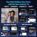 MUISOO Tablet 10 Inch Android 15, Tablets 16GB RAM 1TB Expandable, Android Tablet 1332 * 800 HD, 5G WiFi, BT5.4, 5MP Dual Camera, Tab PC 5000mAh Battery, GMS Widevine L1 (Black) - 7