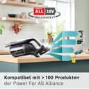 Bosch Akku-Staubsauger Unlimited 10 BTS1042WAC, Testsieger, kabellos, MicroClean Technology, TFT Display, HEPA-Filtersystem, 10 Jahre Motorgarantie, 2x 4 Ah Akku, LED-Licht, Schnellladegerät, weiß - 14