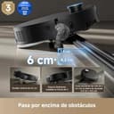 DREAME X50 Ultra Complete Robot Aspirador y Fregasuelos, Succión 20.000Pa, Overcoming Obstacles hasta 6 cm, Control de Radar Elevado y Bajado, Limpieza a Fondo de Esquina a Borde, App Control, Negro - 3