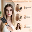 YTCHYYSK Upgraded Large Round Volumizing Brush Attachment for Dyson Airwrap HS01/05/08, Round Brush for Dyson Air wrap Accessories for Straighten Fast Dry Big Curls Add Volume - 8