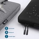 ZYB 16 Inch Laptop Sleeve Case,Shockproof Waterproof Notebook Case 16 Inch for 2021-2025 MacBook Pro 16 M4 M3 M2 M1,16" Laptop Lenovo ThinkBook/IdeaPad HP Dell ASUS Acer VivoBook Chromebook etc-Black - 5