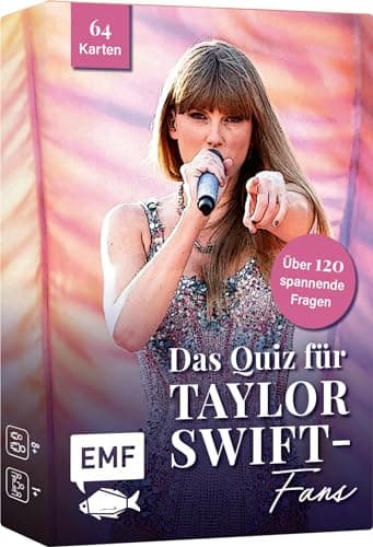 Kartenspiel: Das inoffizielle Quiz für Taylor Swift-Fans. Mit über 120 spannenden Quizfragen zu Leben, Karriere und Musik – für alle Swifties