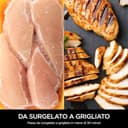 Ninja Foodi Max PRO Griglia, Piastra e Friggitrice ad Aria con Sonda Digitale, 3.8L, 7 Funzioni, Cottura Arrosto, Al Forno, Parti Lavabili in Lavastoviglie, Argento/Nero, AG651EU - 8