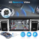 Podofo Carplay 2 Din Car Stereo, 7 Zoll Bluetooth Autoradio, Doppel Din Radio Unterstützung Wireless Android Auto/Touchscreen/Bluetooth 5.1/MirrorLink/FM/USB/AUX/Laden/Fernbedienung + Rückfahrkamera - 3