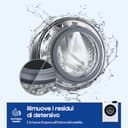 Samsung Lavatrice Front Slim WW80FG3M05AW/ET, 8 Kg, Display LED, Vapore Igienizzante, Carica Frontale, Corpo: Bianco, Oblò e Display: Nero, 59,5l x 85h x 48p cm - 5