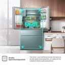 Hisense RF728N4SASE French Door Kühl-Gefrier-Kombination Premium Inox-Look - 10