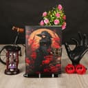 ANANYOM Handmade Leather Journal, Arciero Storica vintage Leather Journal (Multi colour) Notebook With 200 Blank White Paper, Unruled, Brass Clasp Lock journal for Men & Women, Multi Colour - 2