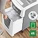 LEITZ IQ Autofeed 300 P-5 Office, Distruggidocumenti Automatico, 300 Fogli, Taglio a Frammenti, Sicurezza P-5, Capacità 60 litri, 80160000 - 4
