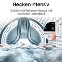Samsung Waschmaschine, 8 kg, 1.400 U/min, EEK: A, Mikroplastik-Programm, Ecobubble, 14 Programme, WiFi SmartControl, Weiß, WW80CGC04ATEEG - 8
