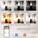 I-SHUNFA Wi-Fi Smart E27 LED Glühbirne,7W 800LM,AC 230V Stufenlos Dimmbar,Kaltes Warmweiß 2700K-6500K,Kompatibel mit Alexa Home,Kabellose und Sprachsteuerung (2er-Pack) - 3