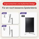 LG, 27 Zoll, Ultra HD 4K Monitor, 68.4cm, 16:9, Super Resolution, 3840 x 2160, 60Hz, 5ms, HDR10, AMD FreeSync, DCI-P3 95%, DisplayHDR 400, 27UP850K-W.AEU - Weiß & Schwarz - 6