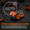 WORX Landroid Vision M600 Robot cortacésped WR206E.1 para Jardines de hasta 600 m² Robot cortacésped Inteligente sin Cable delimitador WiFi y Bluetooth Evasión Activa de obstáculos con tecnología AI - 5
